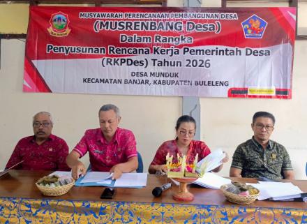 MUSRENBANG DESA MUNDUK 
